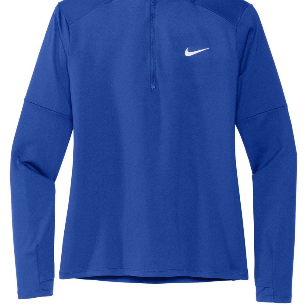 Nike Women's Dri-FIT Element 1/2-Zip Top Royal Blue